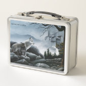 オオカミの城の守衛 メタルランチボックス (正面)