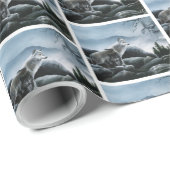 オオカミの城の守衛 ラッピングペーパー (ロールコーナー)