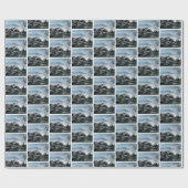 オオカミの城の守衛 ラッピングペーパー (フラット)