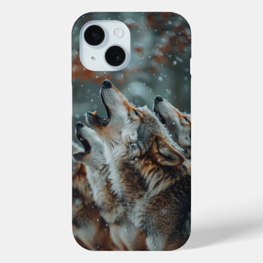 オオカミの声 Case-Mate iPhoneケース (裏面)
