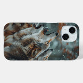 オオカミの声 Case-Mate iPhoneケース (裏面 (横))