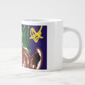 オオカミの夜の喜びおもしろい ジャンボコーヒーマグカップ (右)