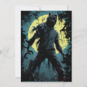 オオカミの夜襲 招待状 (正面)