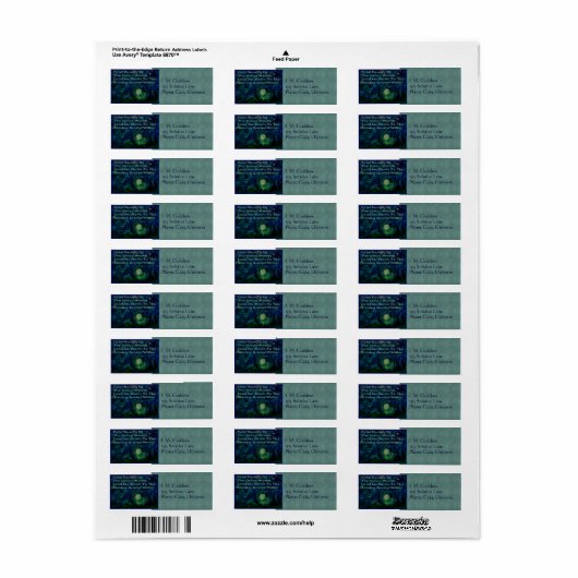 オオカミの夢 ラベル (フルシート)