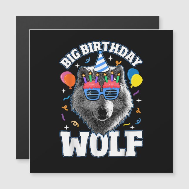 オオカミの大きな誕生日 オオカミのために (正面/裏面)
