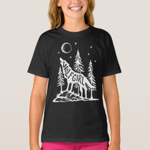 オオカミの女の子、オオカミの女の子、贈り物 Tシャツ