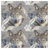 オオカミの威厳 ファブリック (見本)