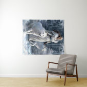 オオカミの娘 タペストリー (インサイチュ(横))