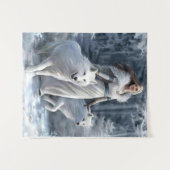 オオカミの娘 タペストリー (正面(横))