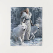 オオカミの娘 タペストリー (正面)