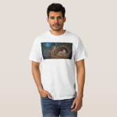 オオカミの家族 Tシャツ (正面フル)