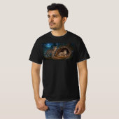 オオカミの家族 Tシャツ (正面フル)