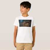 オオカミの家族 Tシャツ (正面フル)