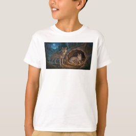 オオカミの家族 Tシャツ