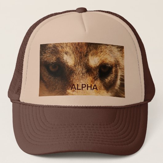 オオカミの帽子　クローズアップ キャップ (正面)