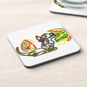 オオカミの幸せな秋 コースター (左側)