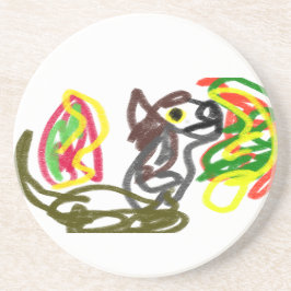 オオカミの幸せな秋 コースター