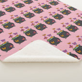 オオカミの幻想的な蝶 シェルパブランケット (3/4)