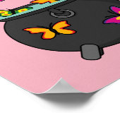 オオカミの幻想的な蝶 ポスター (角)