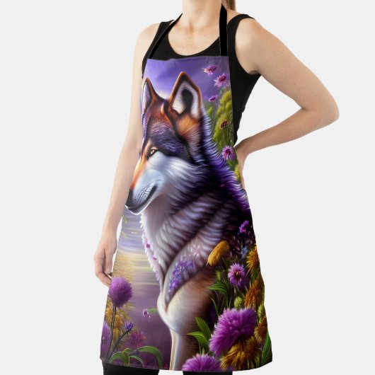 オオカミの影 エプロン (インサイチュ)