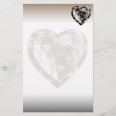 オオカミの恋人 便箋 (正面)