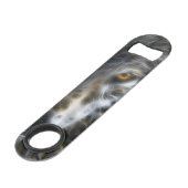 オオカミの感動的で強いポートレート スピード栓抜き (裏面アングル)