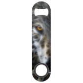 オオカミの感動的で強いポートレート スピード栓抜き (正面)