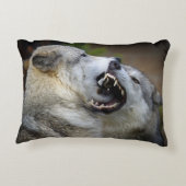 オオカミの戦い アクセントクッション (裏面)