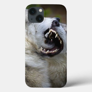 オオカミの戦い iPhone 13ケース