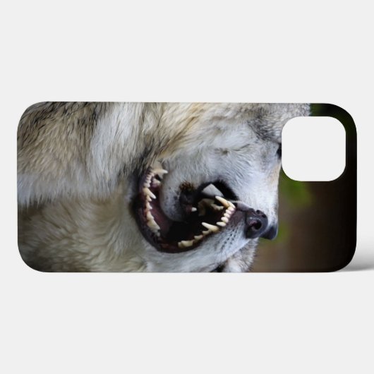 オオカミの戦い Case-Mate iPhoneケース (裏面 (横))