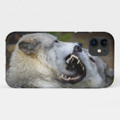 オオカミの戦い Case-Mate iPhoneケース (裏面(横))