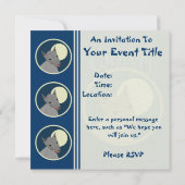 オオカミの招待状 招待状 (裏面)