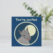 オオカミの招待状 招待状 (スタンド正面)