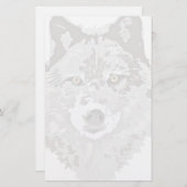 オオカミの文房具 便箋 (正面/裏面)