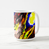 オオカミの星黄 コーヒーマグカップ (正面右)