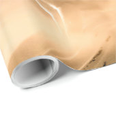 オオカミの月の霧の自然の景色 ラッピングペーパー (ロールコーナー)