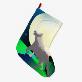 オオカミの月 ラージクリスマスストッキング