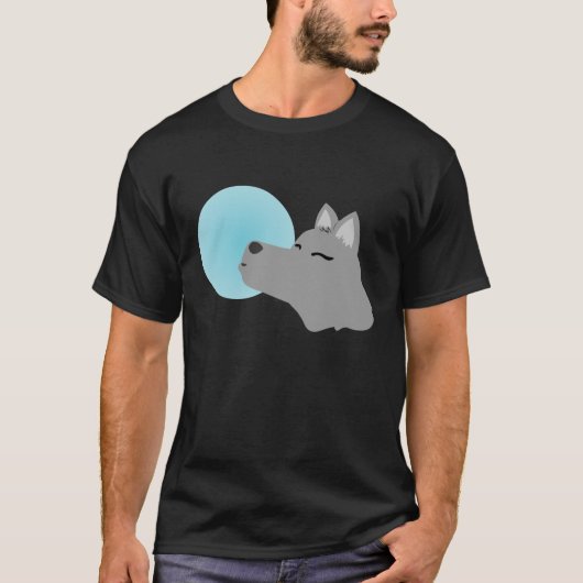 オオカミの月 Tシャツ (正面)