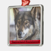 オオカミの木のオーナメント メタルオーナメント (左)