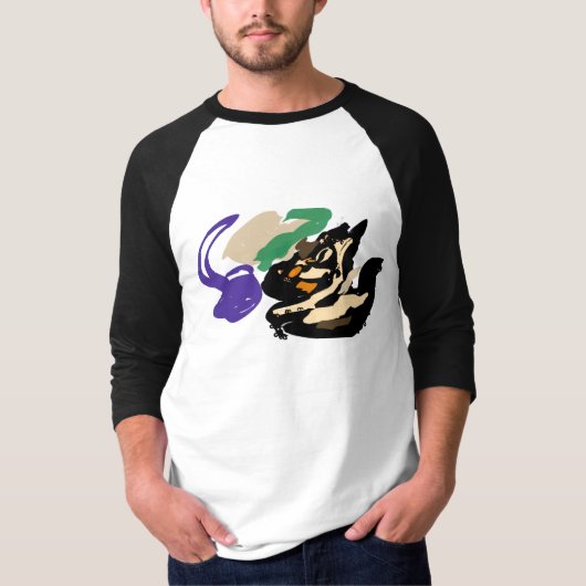 オオカミの木の秋 Tシャツ (正面)