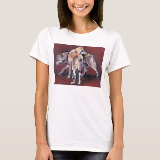 オオカミの構成2001年 Tシャツ (正面)