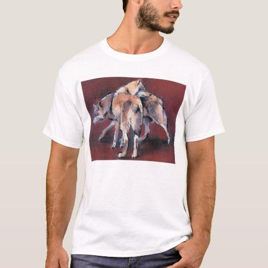 オオカミの構成2001年 Tシャツ (正面)