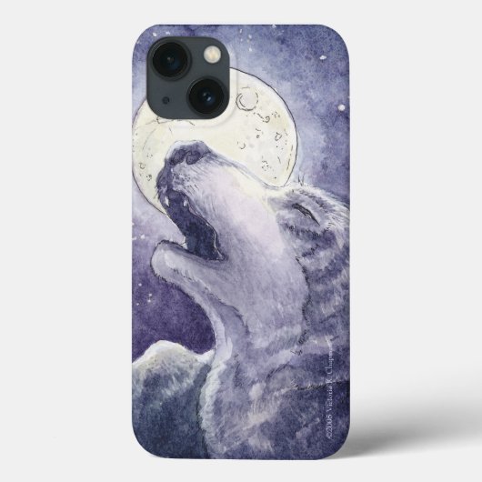 オオカミの歌のiPhone 7/8の場合。 Orig。 水彩画Art. Case-Mate iPhoneケース (裏面)