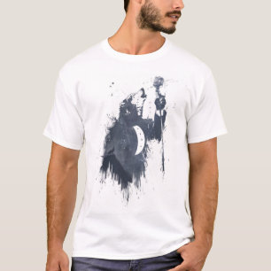 オオカミの歌(青い) Tシャツ