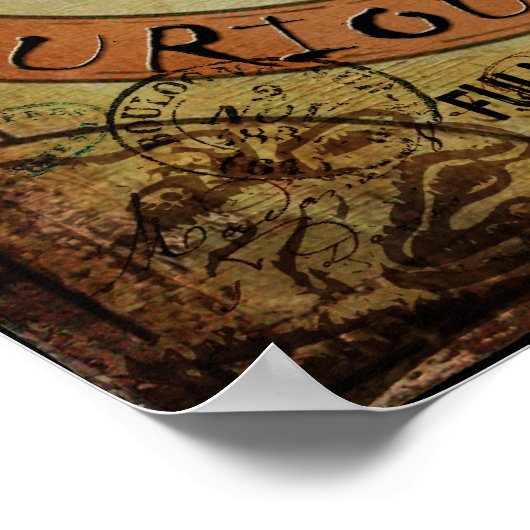 オオカミの毛皮 ポスター (角)