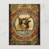 オオカミの毛皮 ポストカード (正面)