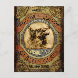 オオカミの毛皮 ポストカード