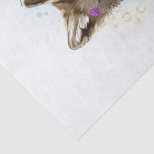 オオカミの水彩 薄葉紙 (詳細)