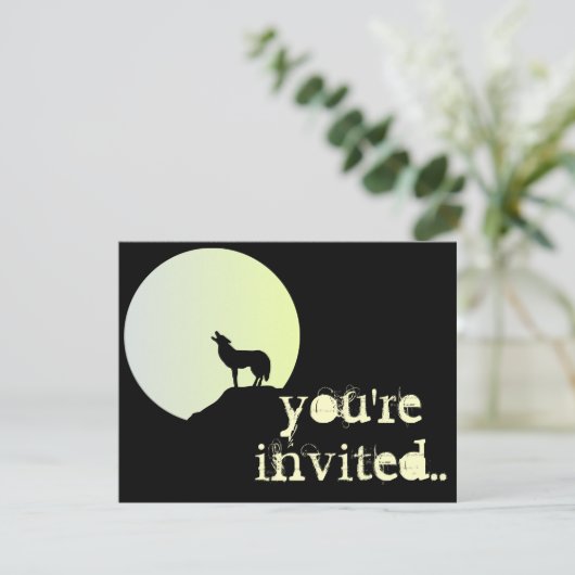 オオカミの満月 招待状 (スタンド正面)