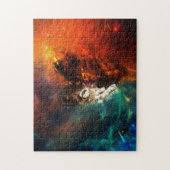 オオカミの火と氷 ジグソーパズル (縦)